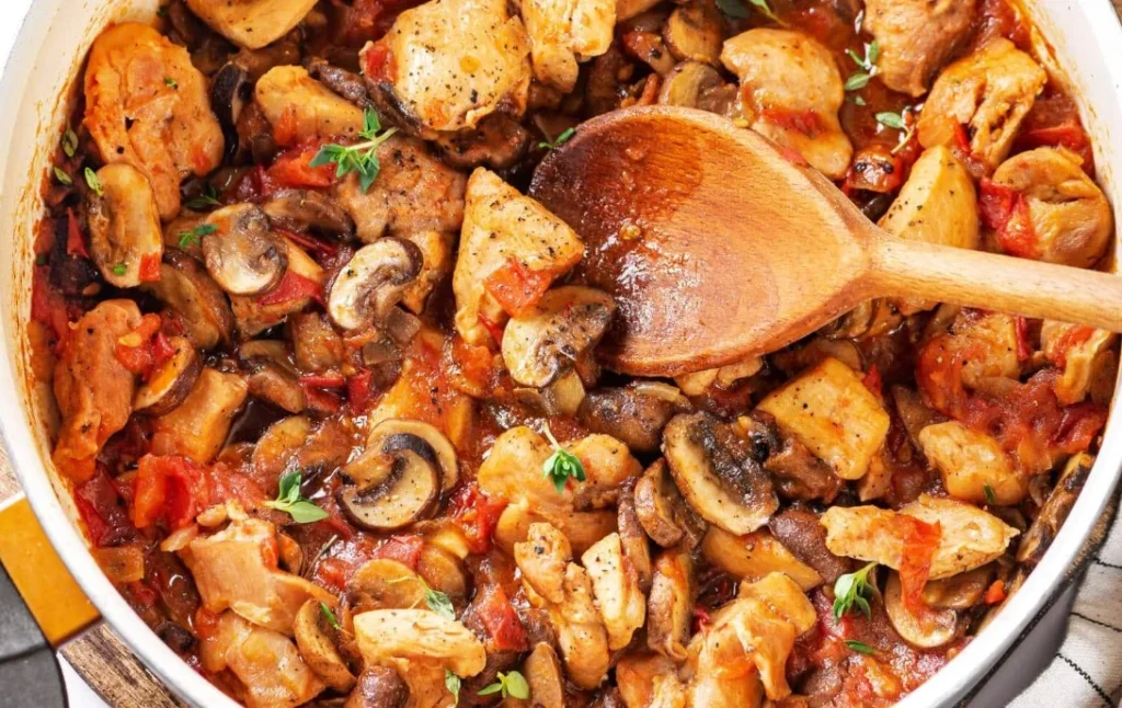 Chicken Mushroom And Tomato Recipe
