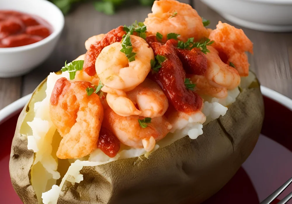 Cajun Seafood Baked Potato Recipe