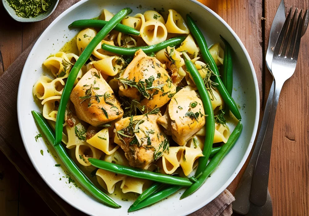 Chicken Pasta Beans Recipe