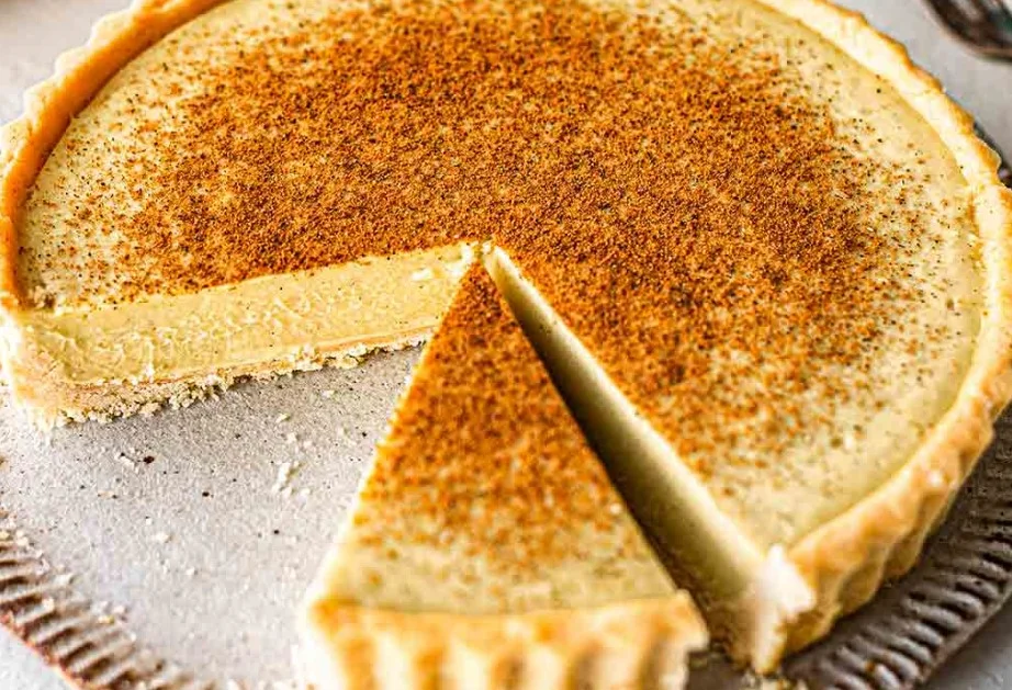 eggless custard pie recipe