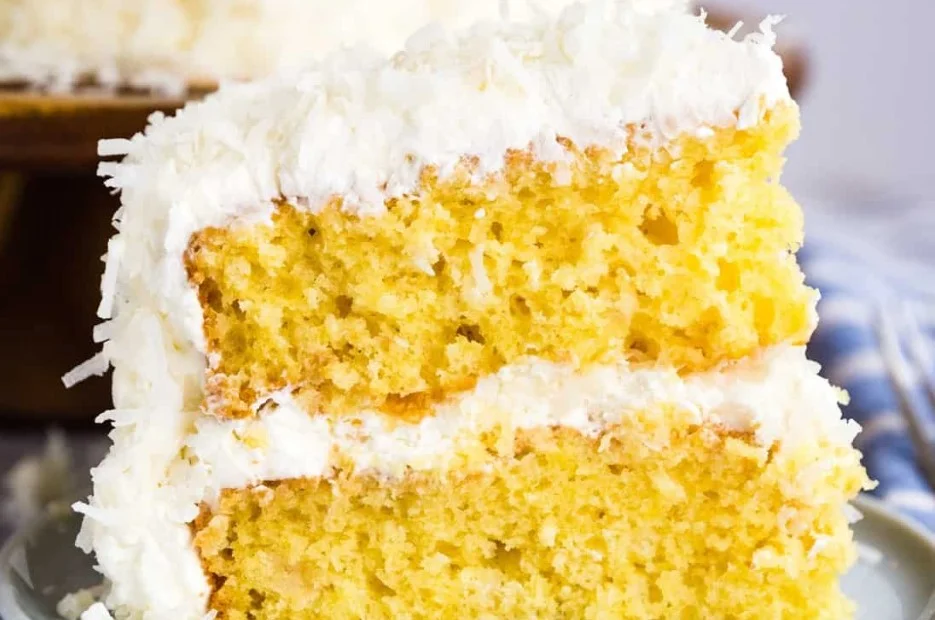 Coconut Cake Recipe with Cake Mix