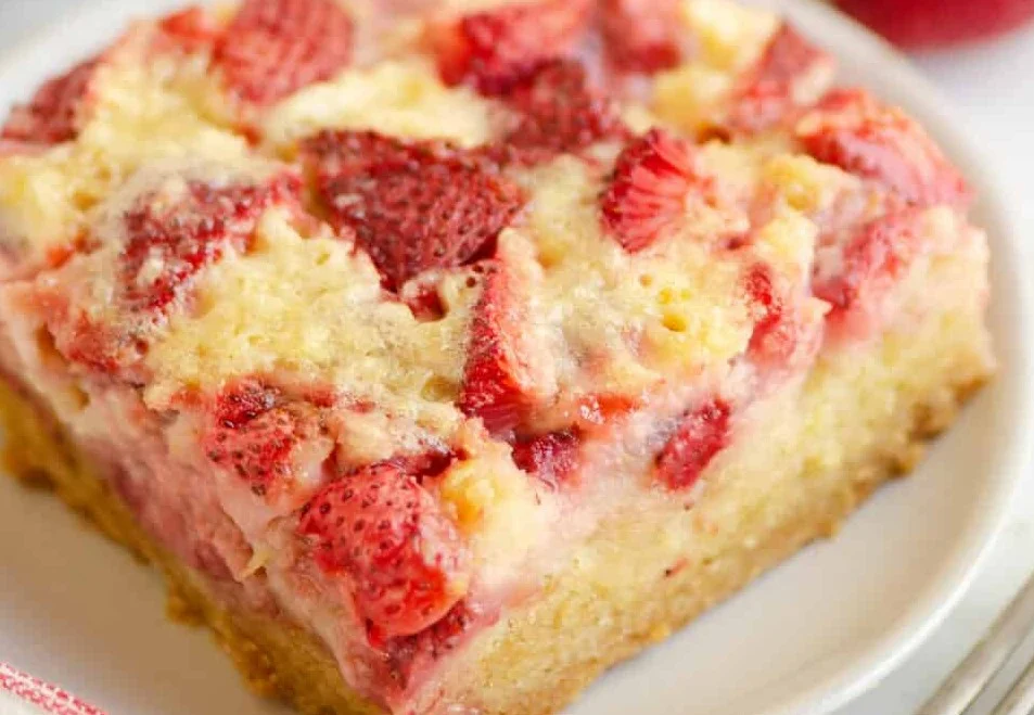 Strawberry Custard Pie Recipe