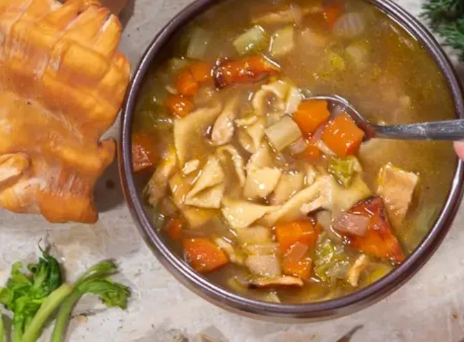chicken of the woods soup recipe