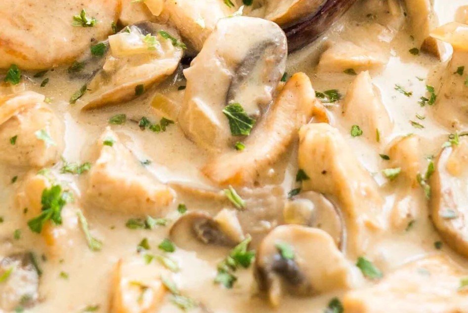 Chicken Mushroom Pasta Recipe
