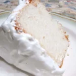 Frosted Angel Food Cake Recipe