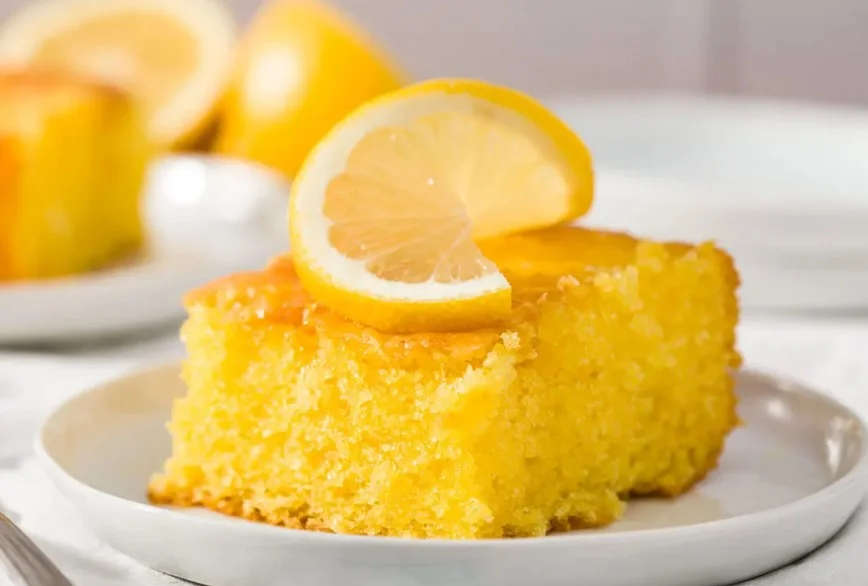 lemon cake recipe with lemon Jello