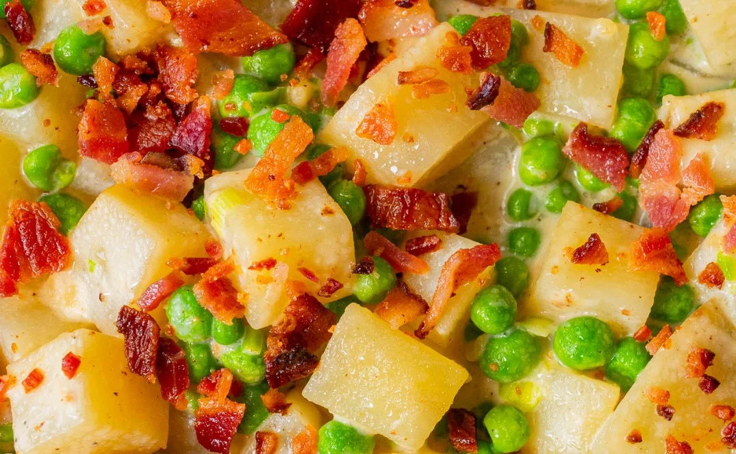 Cream Peas and Potato Recipe