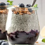 Easy Lemon Blueberry Chia Pudding Parfait