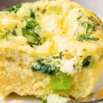 Healthy Spinach Feta Frittata Muffins