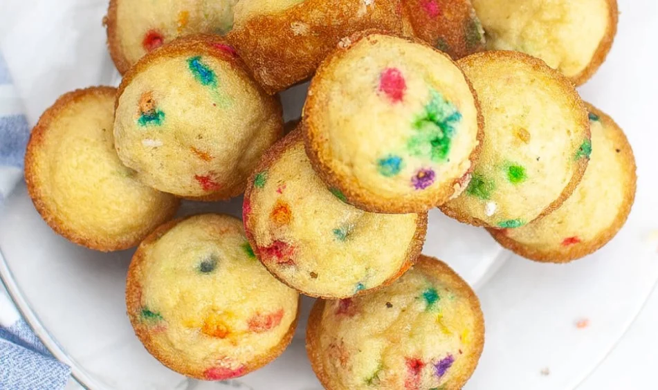Little Bites Party Cake Muffins Recipe