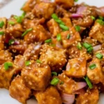 Vegan Tofu Stir Fry with Peanut Sauce