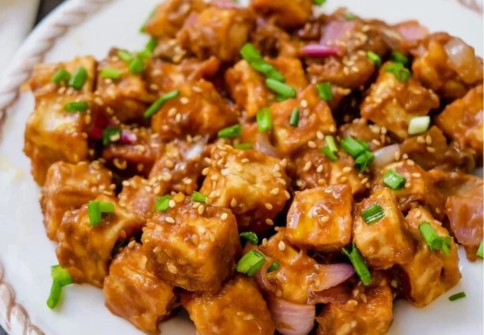 Vegan Tofu Stir Fry with Peanut Sauce